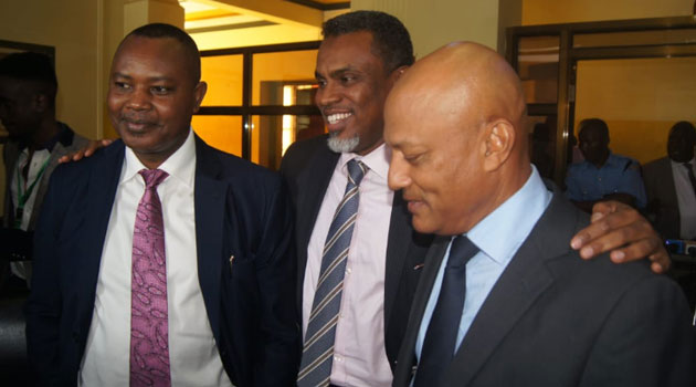 Image result for images of Kinoti and Noordin Haji