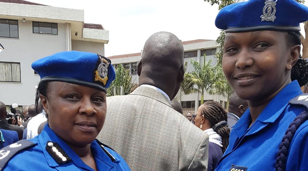 Image result for images of Kenyan women police commanders