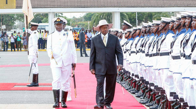 Image result for yoweri museveni visit to kenya