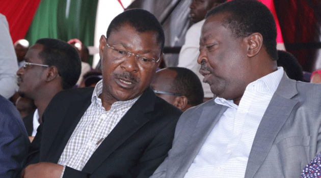 Wetang’ula, Mudavadi drum up support for UDA’s David Ndakwa ahead of Thursday&#8217;s Malava by-election.