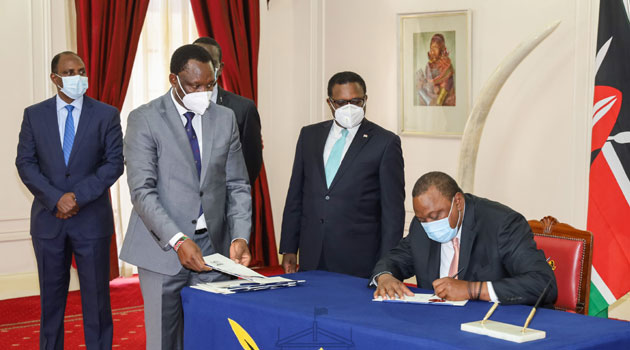 President Kenyatta signs 2020/21 County Revenue Allocation Bill into law »  Capital News