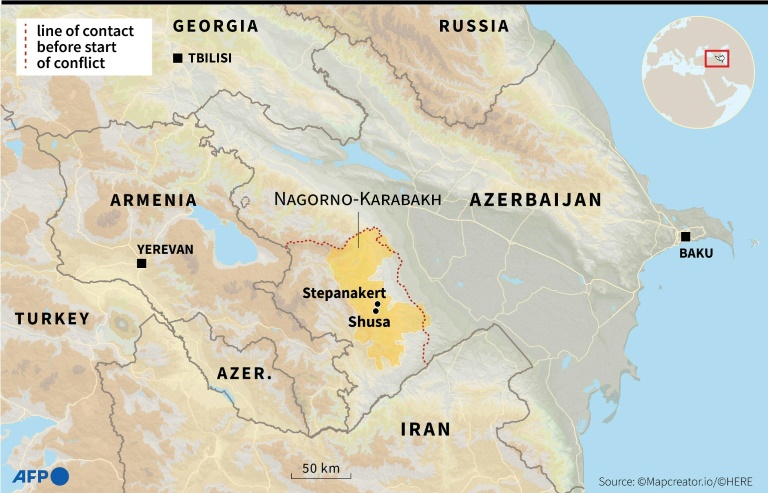 Russian peacekeepers head to Nagorno-Karabakh after peace deal » Capital News