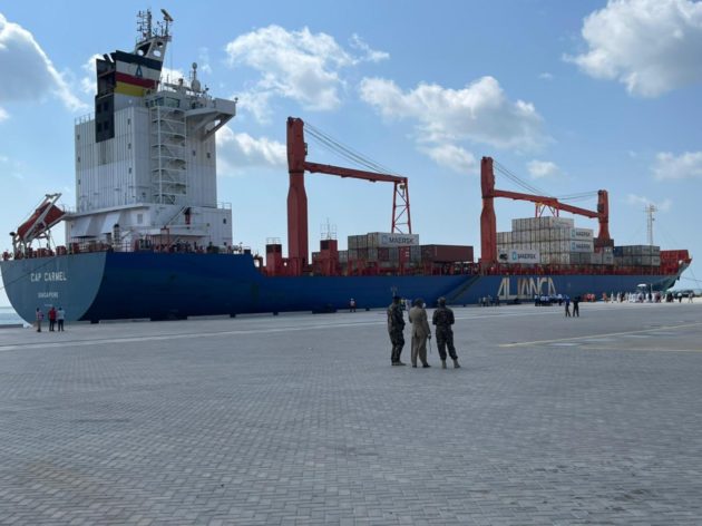 First ship docks at Kenya’s new Lamu port » Capital News