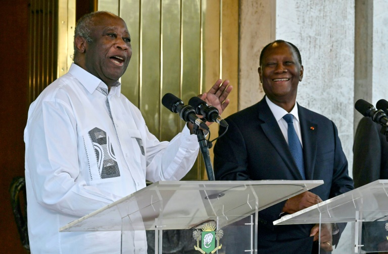 Conflict ‘behind us’, Ivory Coast’s Ouattara says after greeting rival » Capital News
