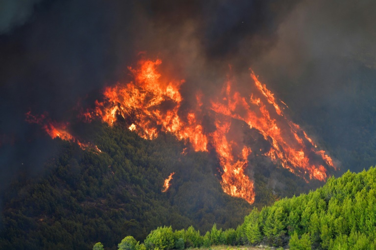 Greece battles to control fire close to ancient Olympic site » Capital News