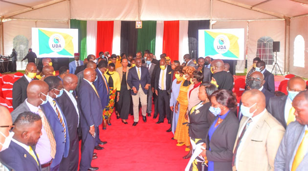 135 Ruto-allied MPs declare UDA new home, say Jubilee Party has collapsed » Capital News