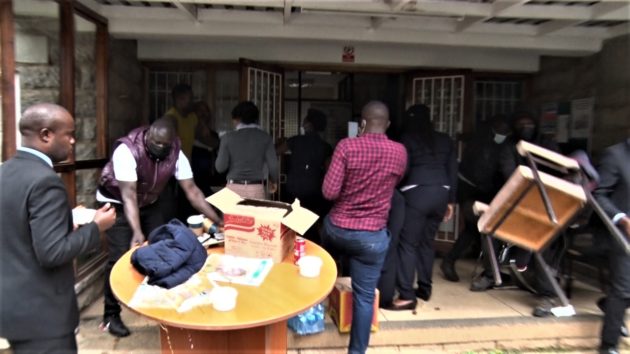 Drama at LSK offices as Havi and Wambua factions clash » Capital News