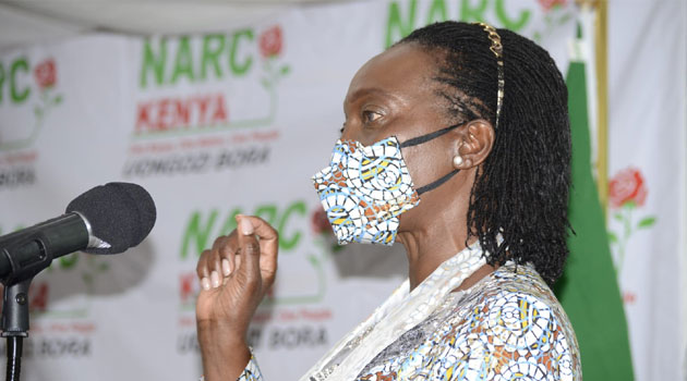Karua says Azimio and Kenya Kwanza both have looters and tyrants but safe with Raila side » Capital News