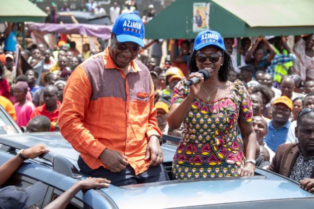 Karua hits the ground running as she makes first appearance in Azimio rally » Capital News