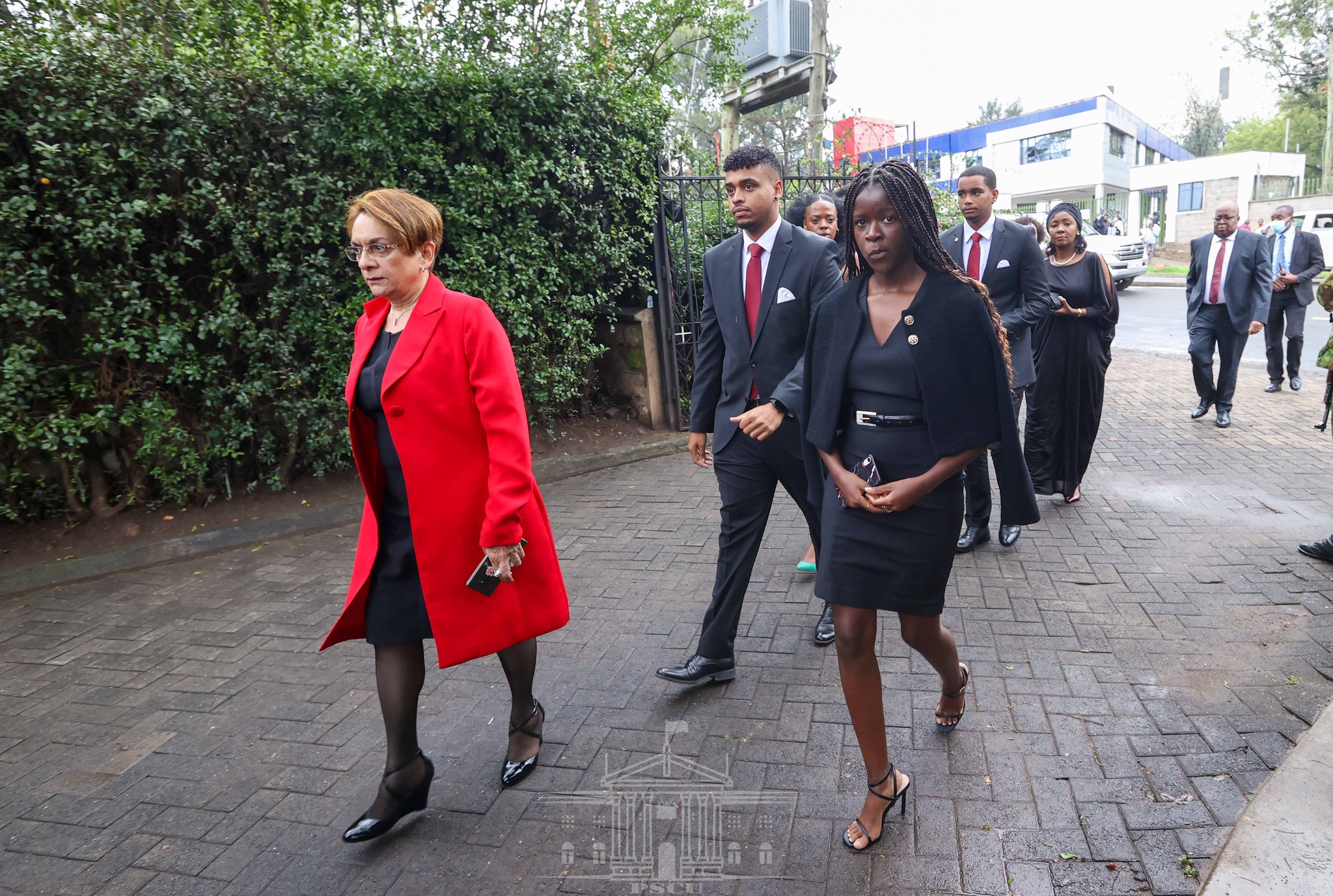 PHOTOS Kibaki procession from Lee Funeral Home, State House, Nyayo
