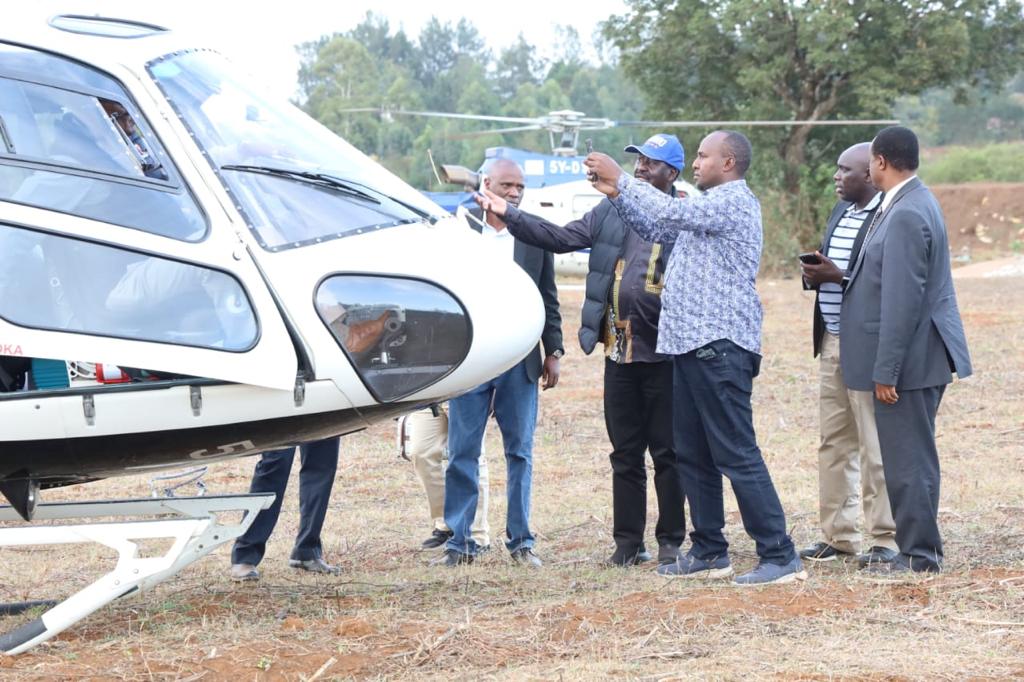 Helicopter operators put on notice over breach on regulations in public rallies » Capital News