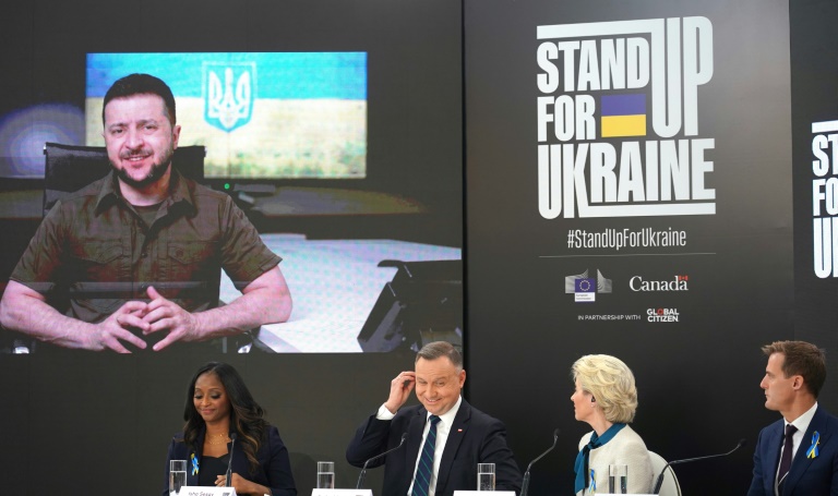 Global pledging event raises 10.1 bn euros for Ukraine » Capital News