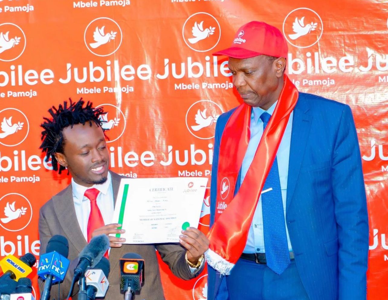 Bahati finally gets Jubilee ticket for Mathare after crying over Zoning » Capital News