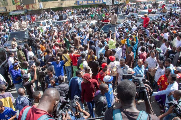 Protests and mass actions Raila Odinga's political engine.