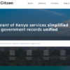 The e-Citizen service had been unavailable since July 23, 2023.