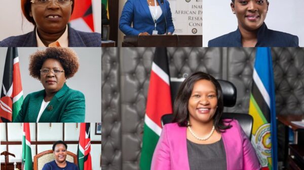 It is only the Health Cabinet Secretary Susan Nakhumicha who ranked highest among her female colleagues.