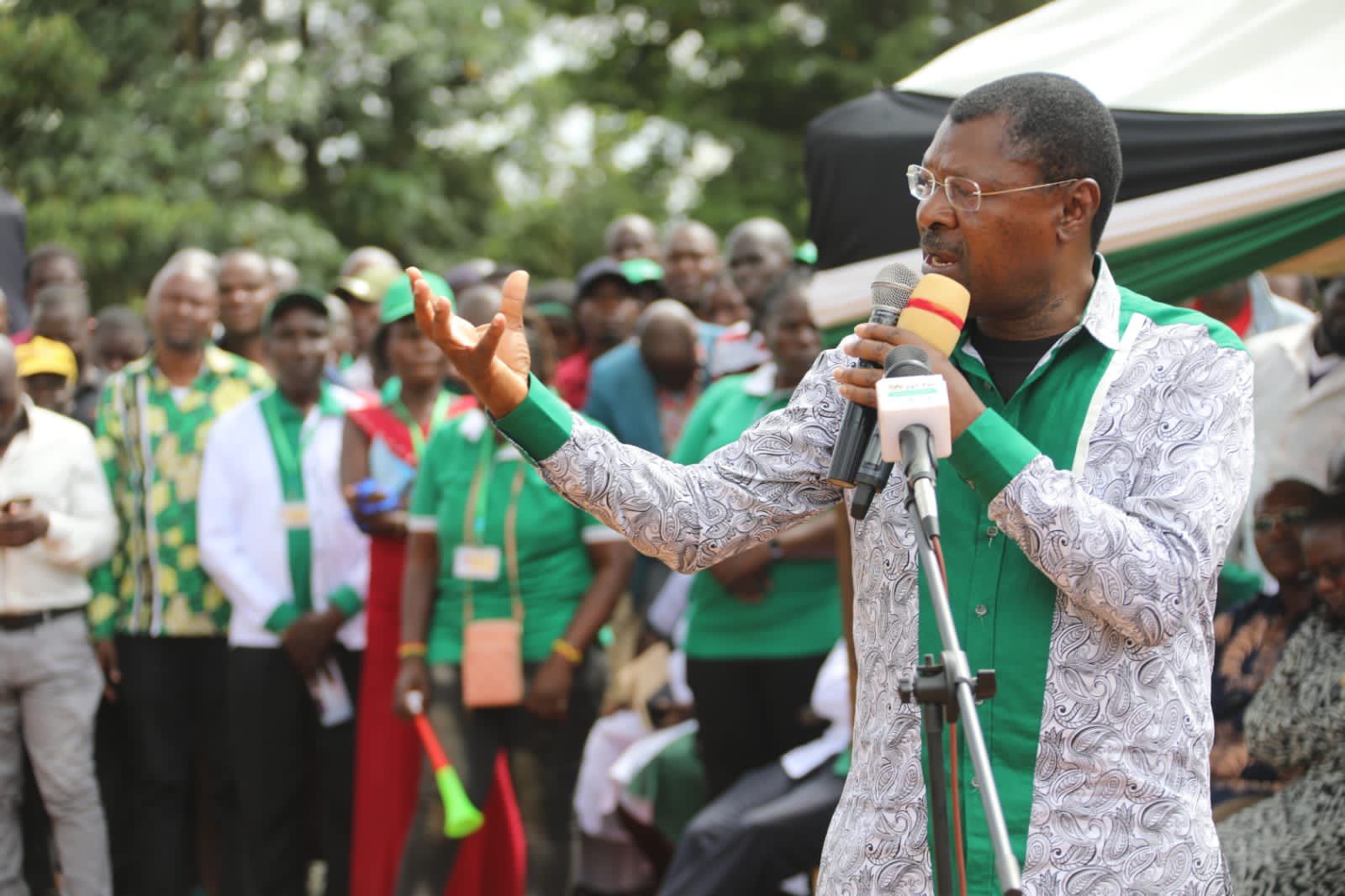 Wetang’ula oversees Ksh 230 Million payout to former Pan Paper Workers