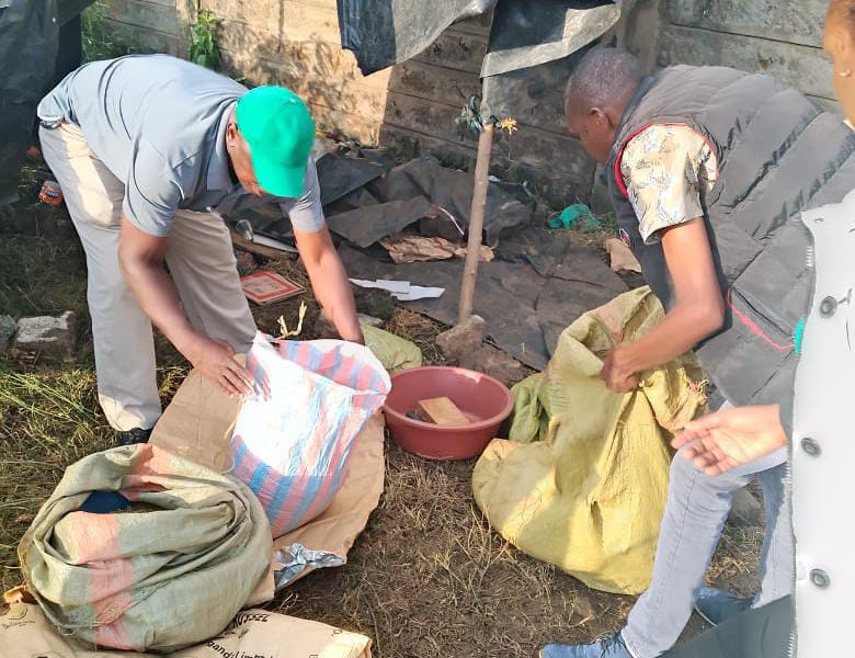Chaos in Dagoretti in NACADA crackdown