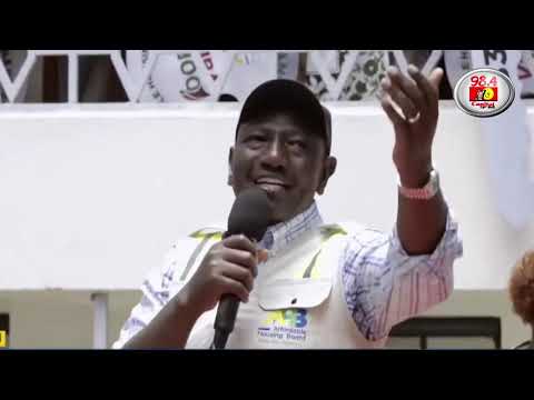 President Ruto Begins Homa Bay Tour Ahead of Madaraka Day Celebrations