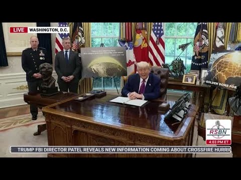 (WATCH) Trump says US Golden Dome missile shield to be launched in 3 years, estimated to cost USD25bn