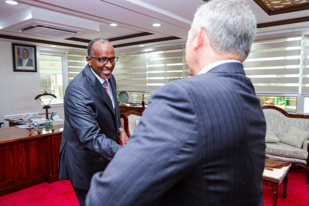 JUST IN: Health CS Duale, U.S. Diplomat Hold Talks to Deepen Health Cooperation 