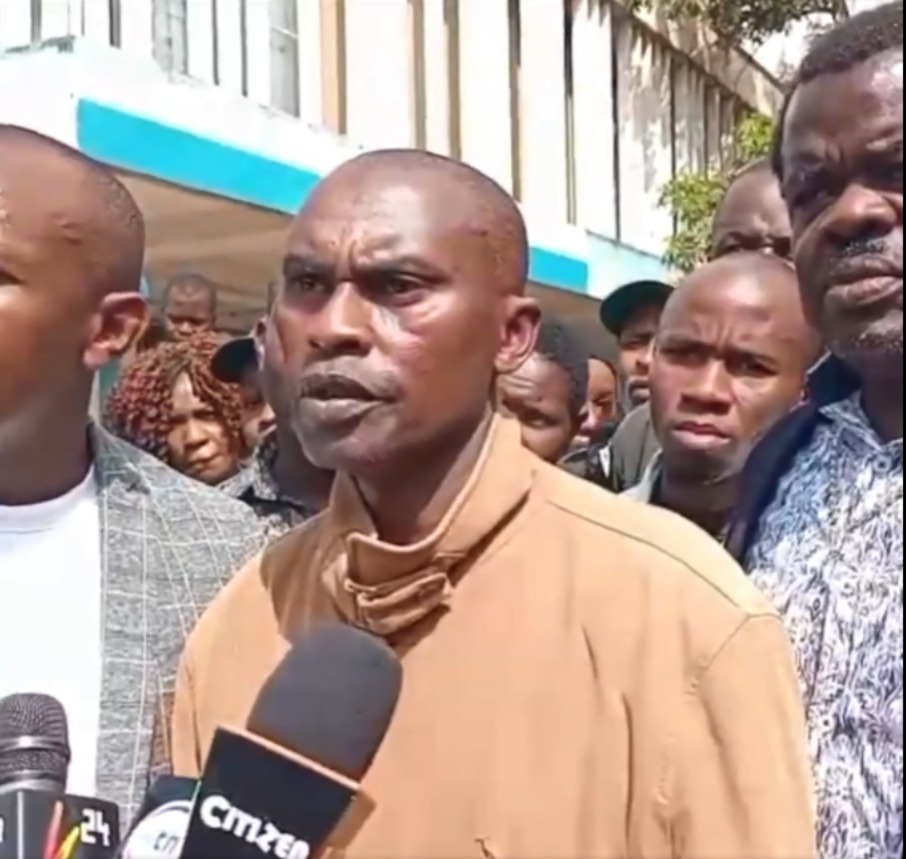 Shot mask vendor Boniface Kariuki alive but in critical condition, Father confirms