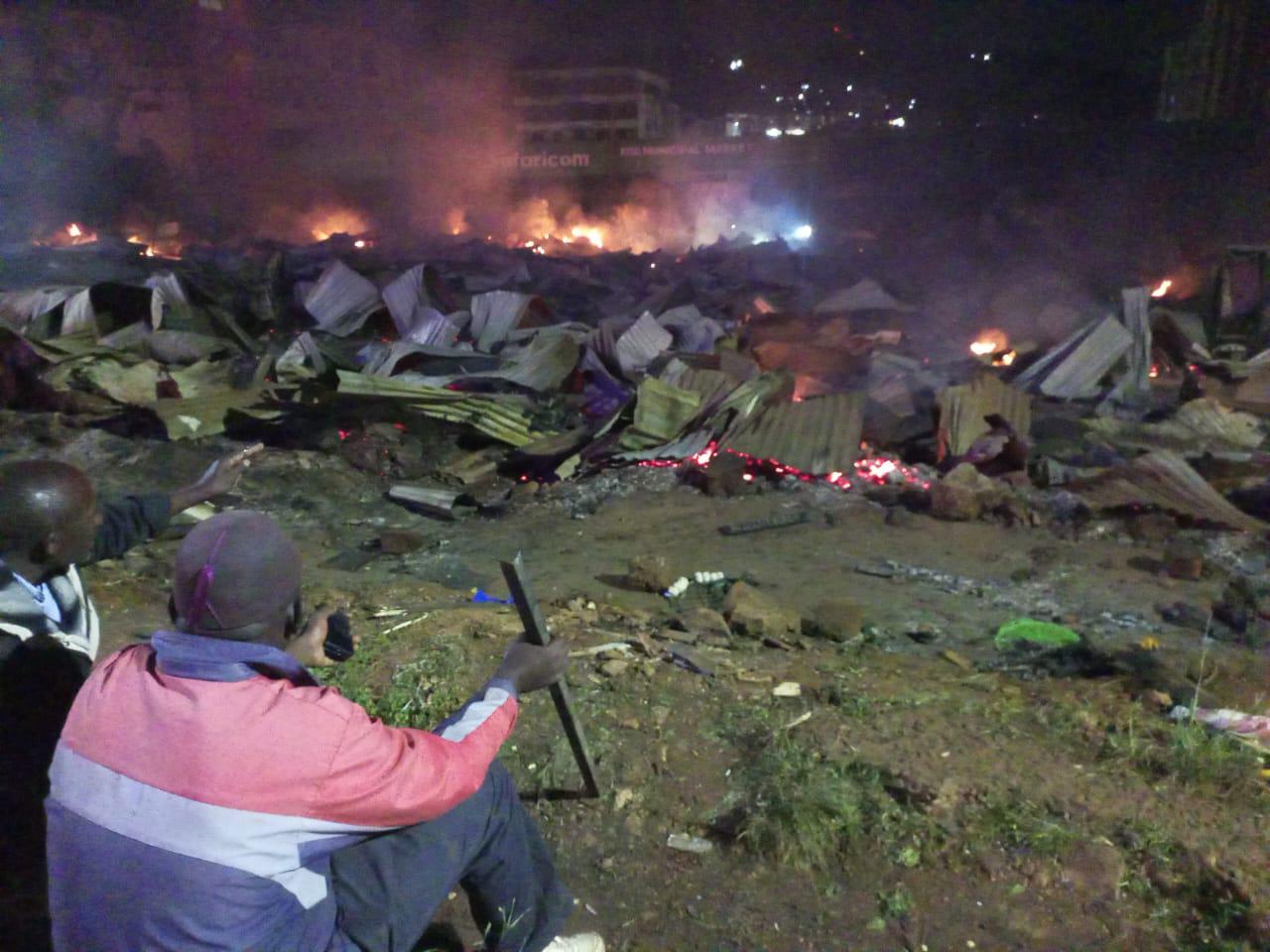 Traders count their losses after Kisii Market inferno