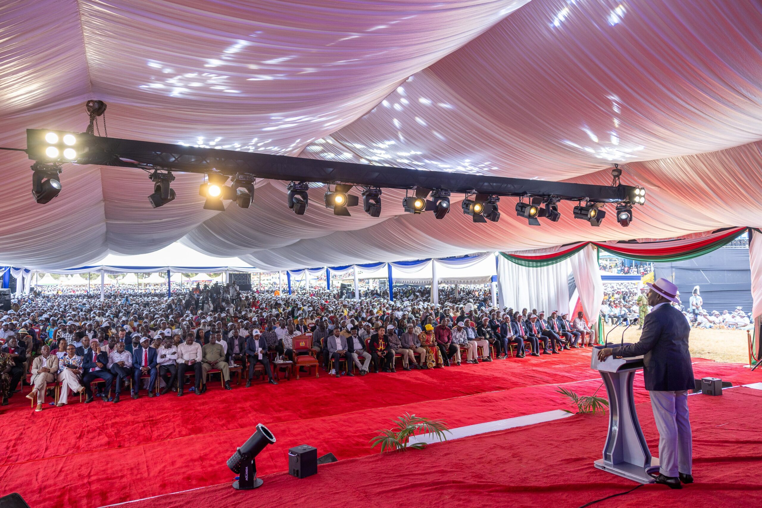 Ruto hits out at critics intimidating him with &#8216;Ruto Must Go&#8217; chants