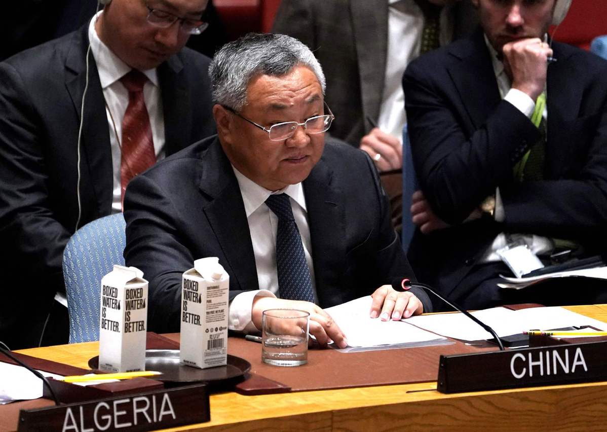&#8216;Any attempt to occupy Gaza must be firmly opposed&#8217;: China tells UNSC