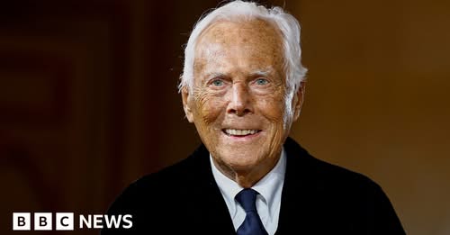 Legendary Italian designer Giorgio Armani dies