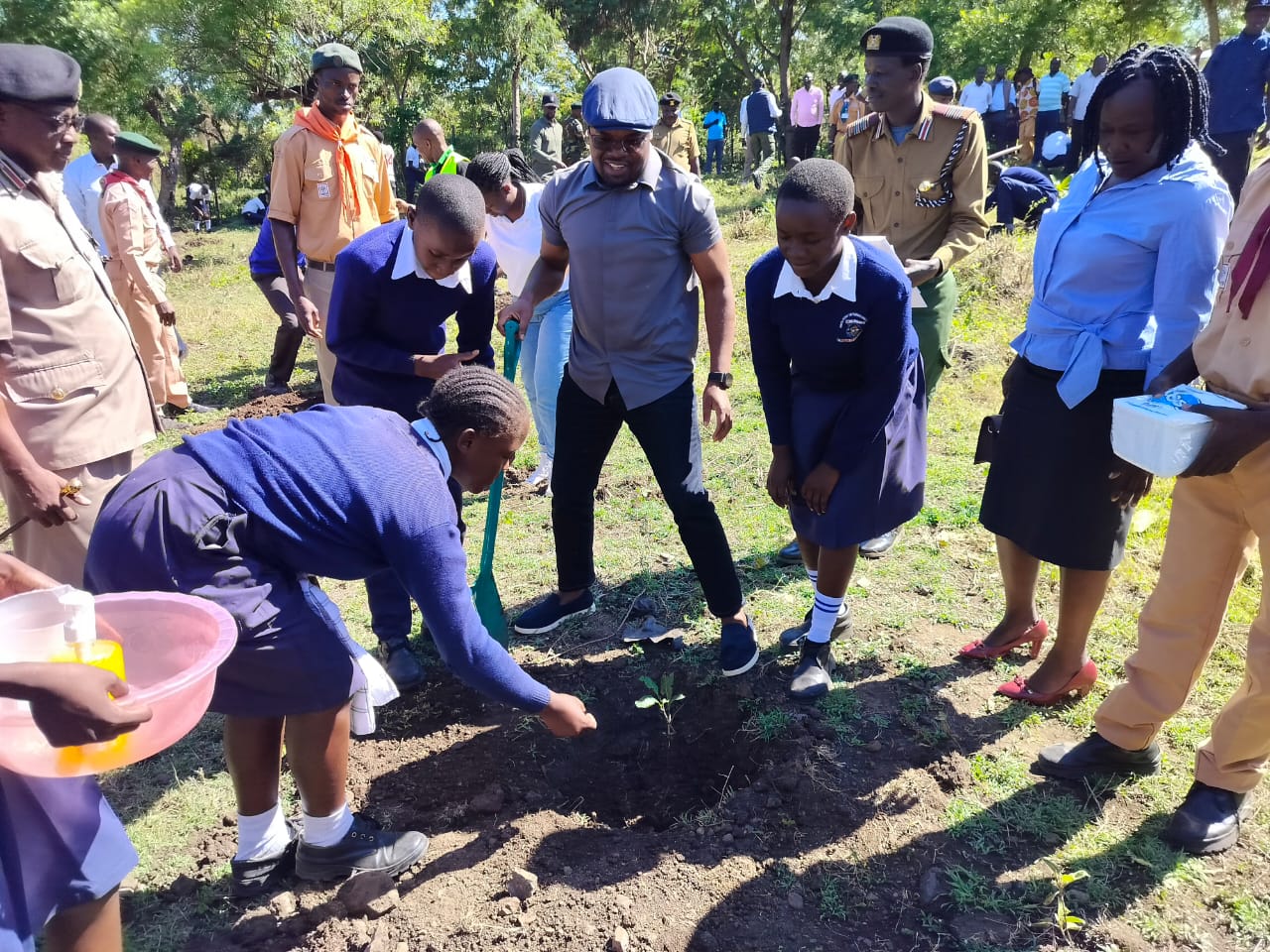 Schools Key to Climate Action, Says Interior PS During Tree Planting Drive