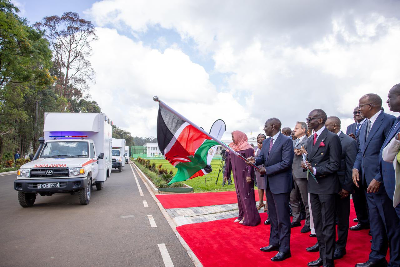 WHO donates ambulances to boost Kenya’s healthcare