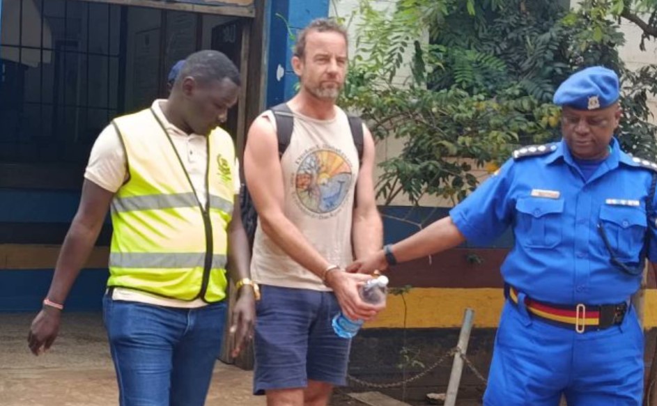 Dutch man filmed spitting on Kenyan police freed after mental health exam