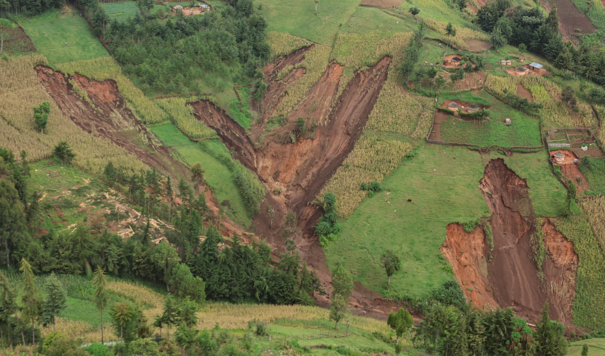 1 dead as landslides hit Kangema and Mathioya in Murang’a, 200 households face relocation