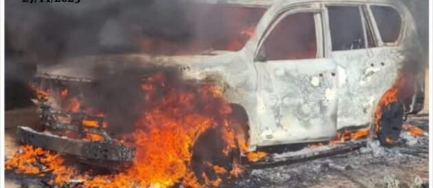 Wamalwa’s Vehicle Torched in Butali as Political Tensions Flare During By-Elections
