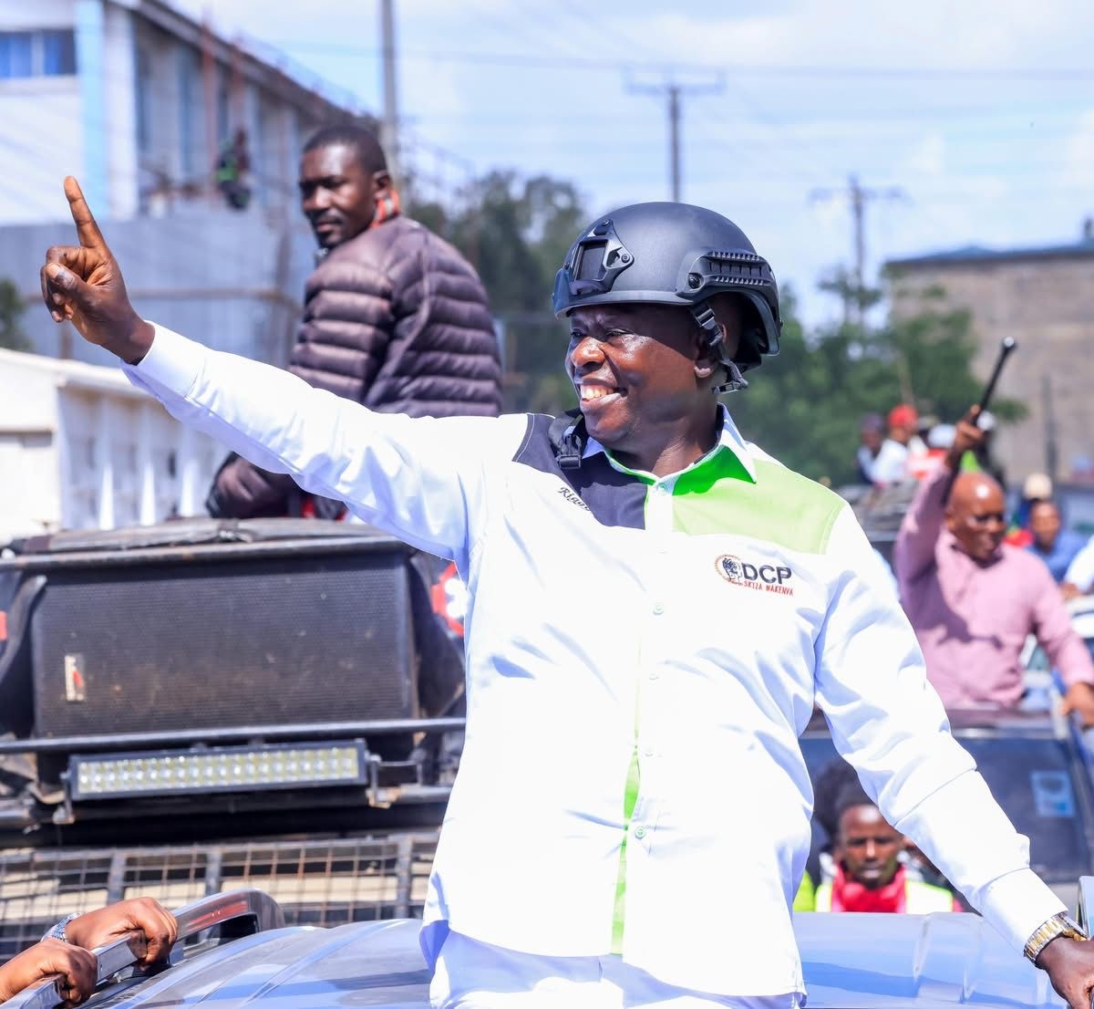 Teargas, Chaos Rock Gachagua final submission Rally in Narok as Police Disperse Crowd