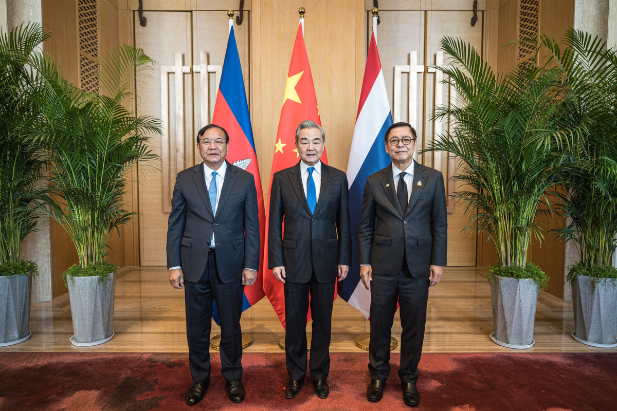 China-Cambodia-Thailand foreign ministers’ meeting reaches three-point consensus