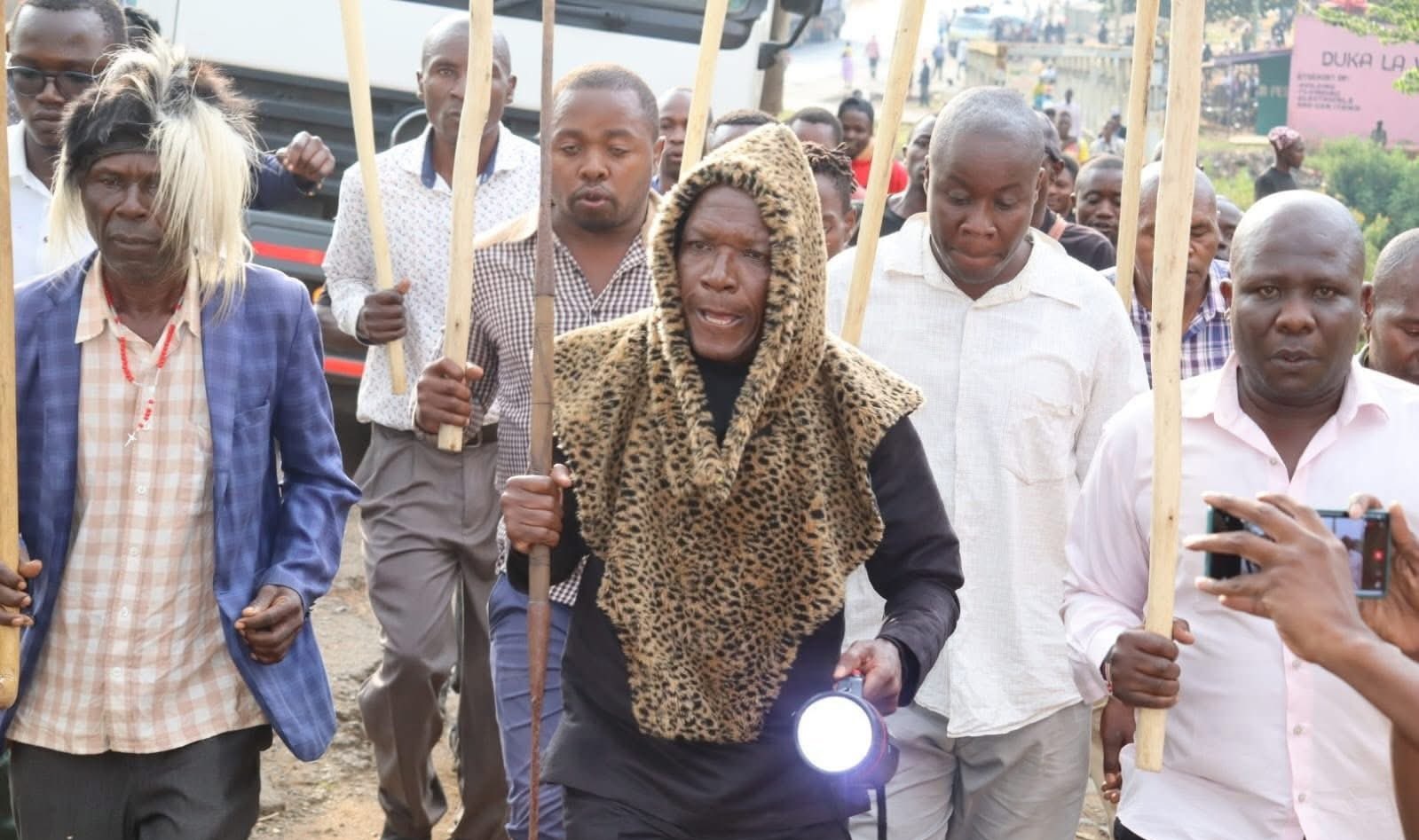 Khalwale’s dramatic torch spectacle at Jirongo’s homestead stirs debate