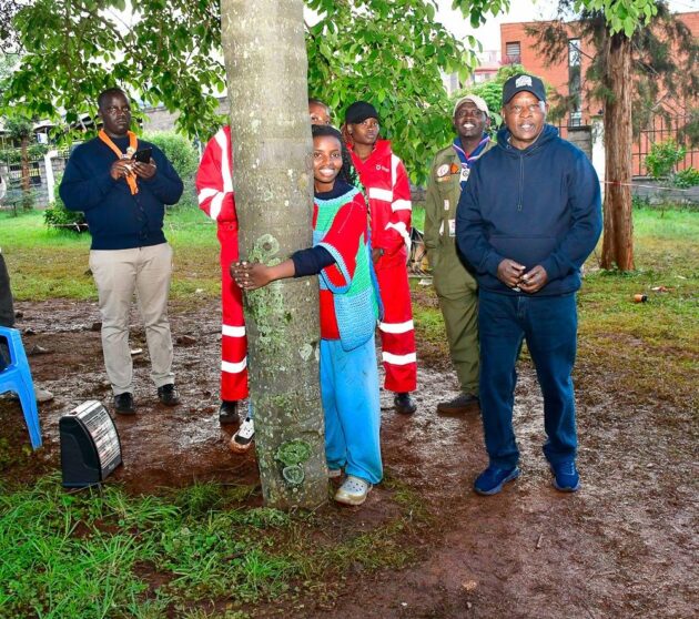 Environmental Activist Truphena Muthoni Sets New 72-Hour Tree-Hugging World Record