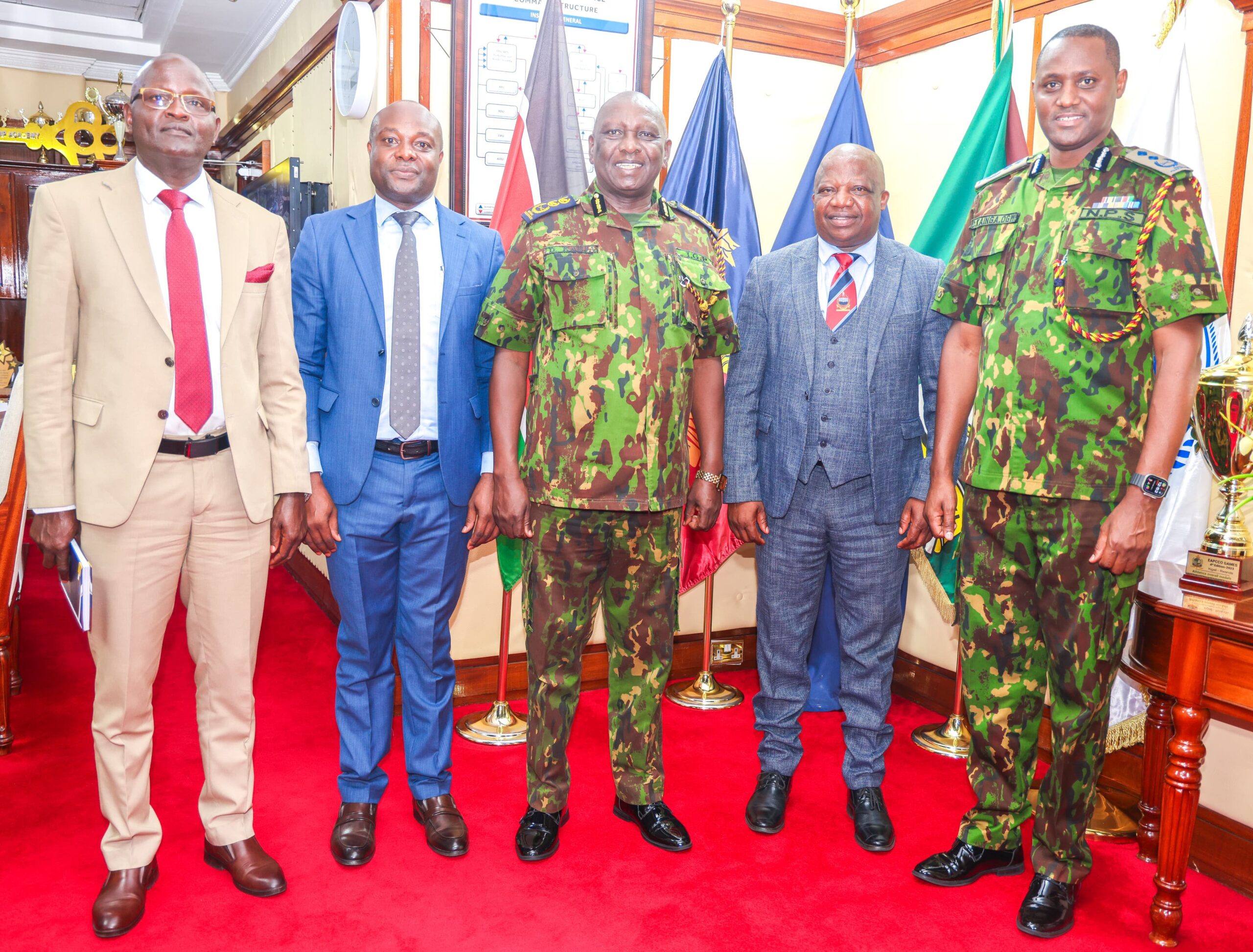 IG Kanja Reviews Plans to Establish National Police University