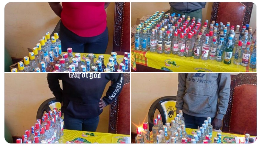 Police seize illegal alcohol in crackdown on counterfeit Gin, Vodka
