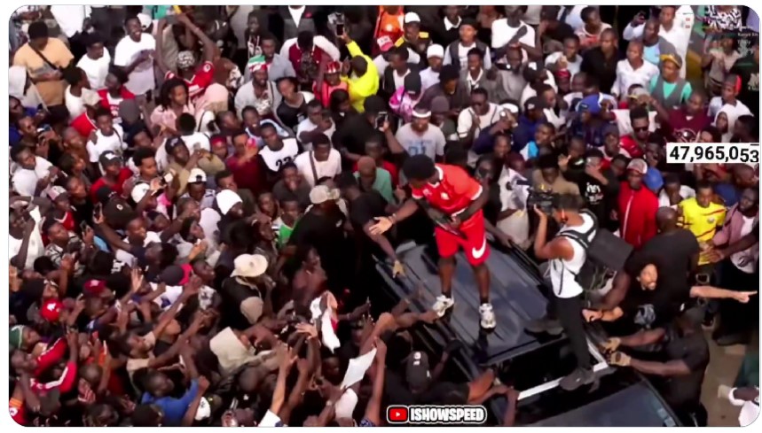 iShowSpeed in Maasai Mara to spotlight Kenya’s tourism