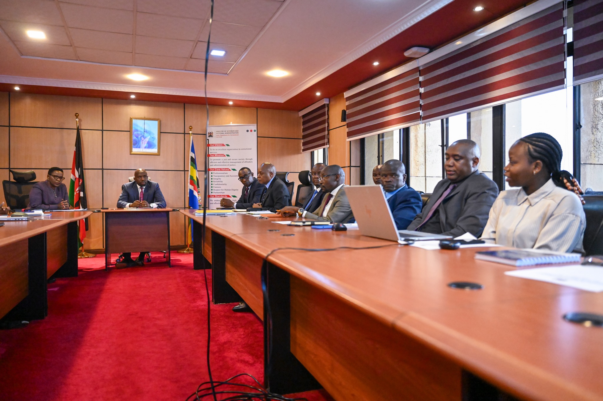 Murkomen Leads Review of Correctional Services to Align with National Housing and Food Security Agenda