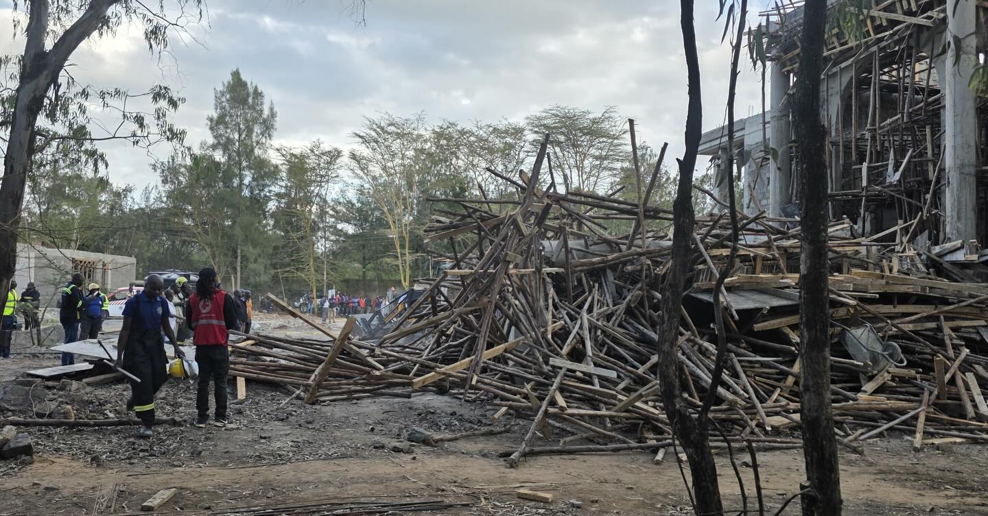 Engineering students raise alarm after fatal Karen building collapse