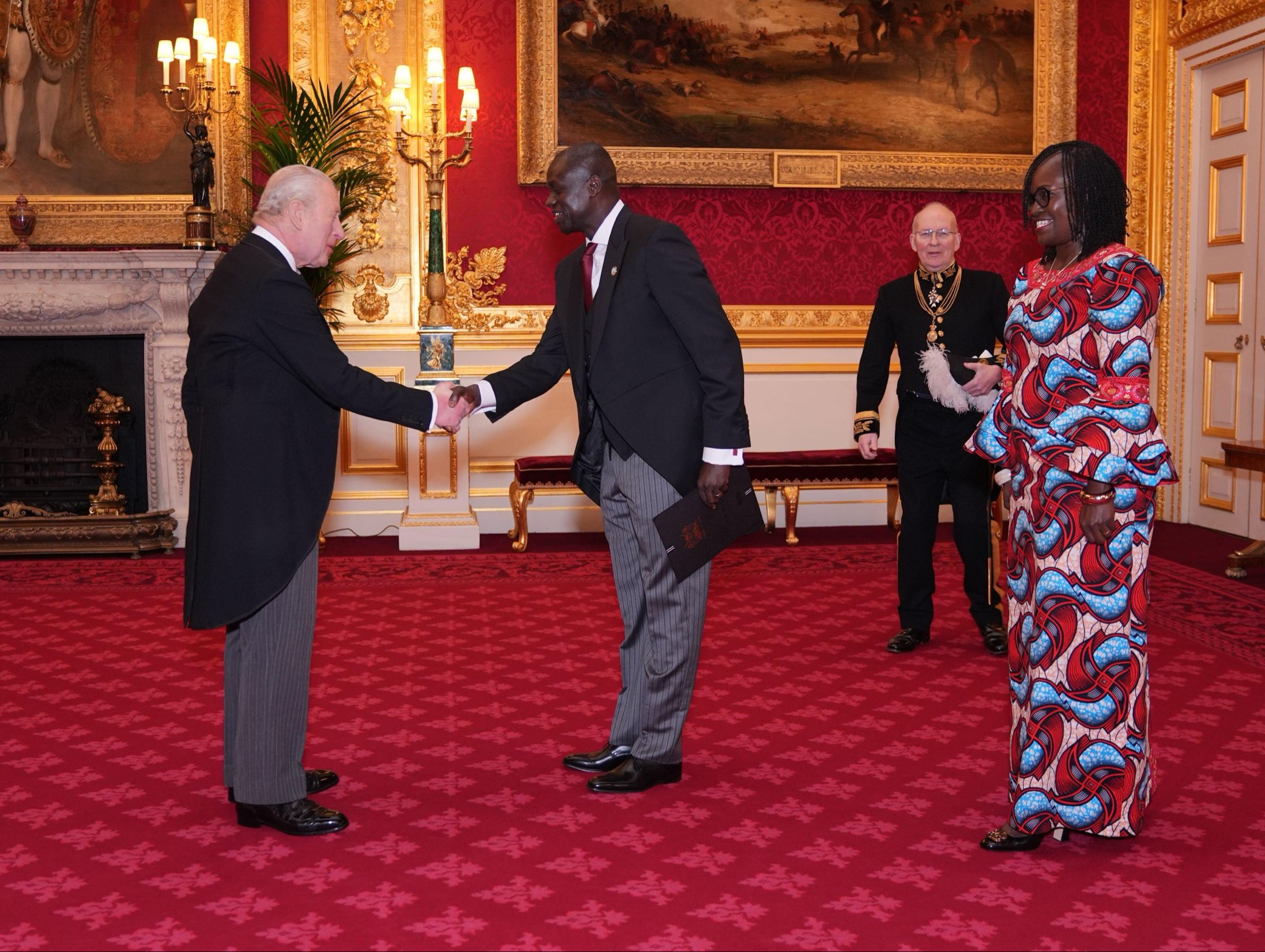 Makoloo presents credentials to King Charles III, assumes office as Kenya’s High Commissioner to UK