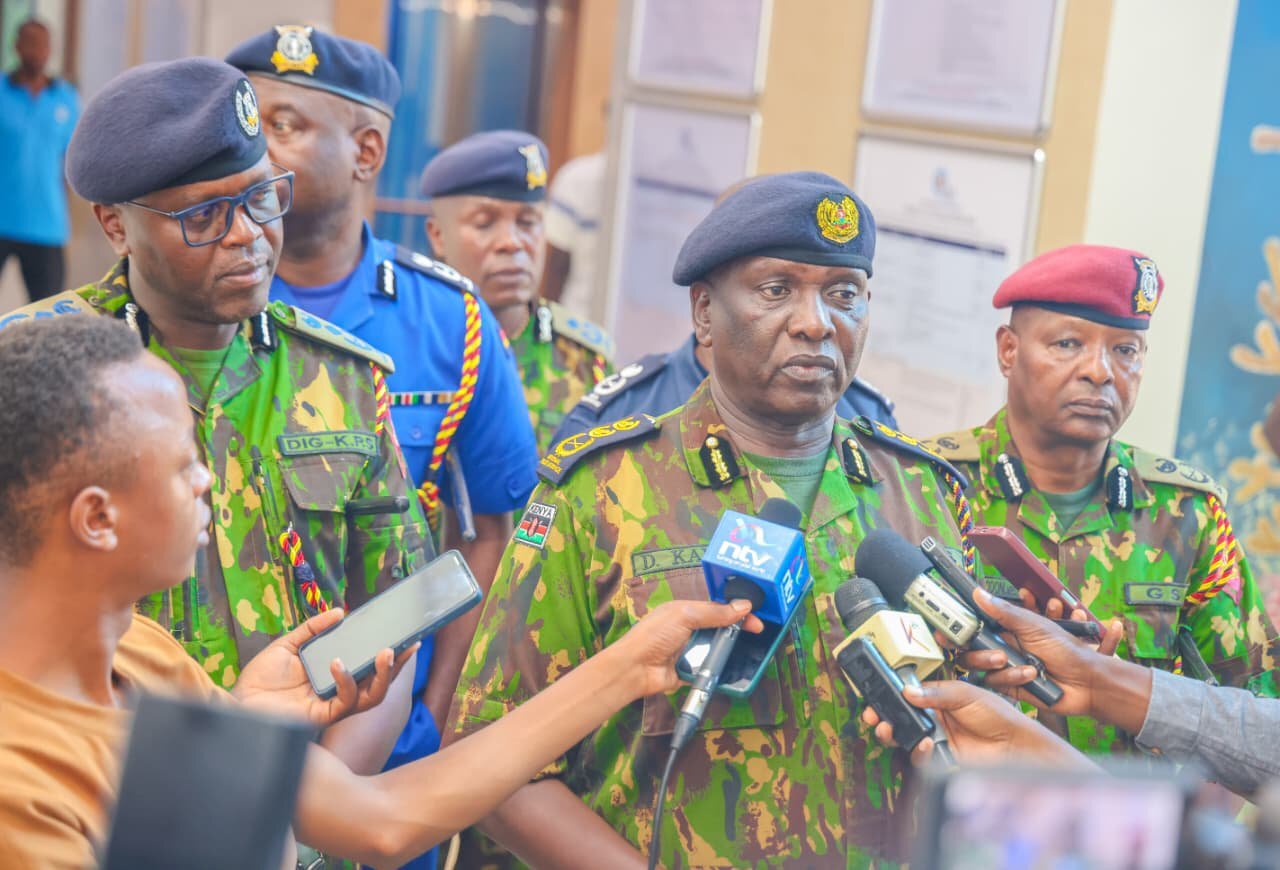 IG Kanja Says Police Closing in on Syndicate Recruiting Kenyans for Russia-Ukraine War