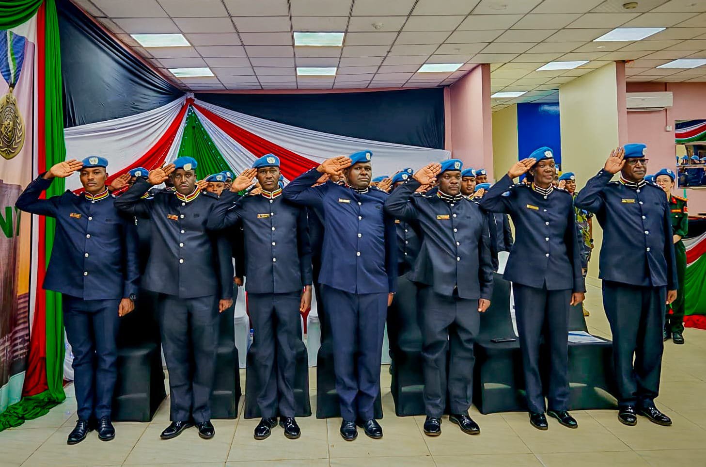 27 Kenyan Police officers awarded UN service medals in South Sudan