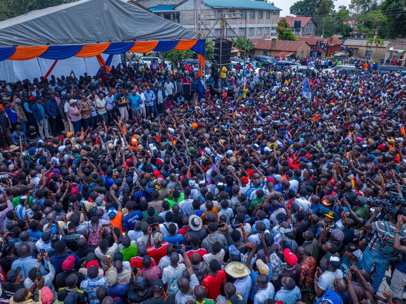 Sifuna’s Kakamega Rally Refuses to Fold Despite Teargas, State Push-back