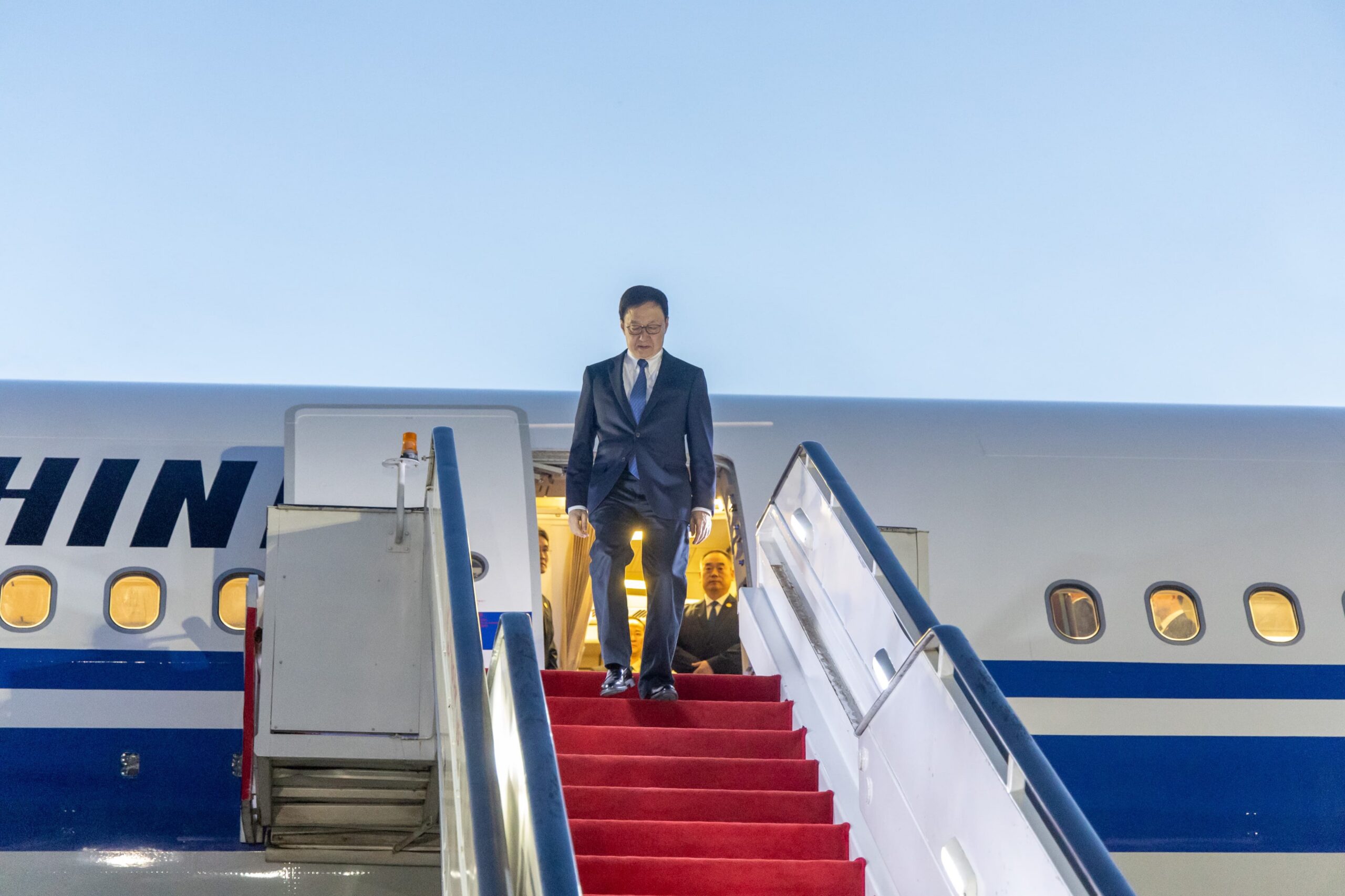 China Vice President Han Zheng arrives in Kenya for official visit
