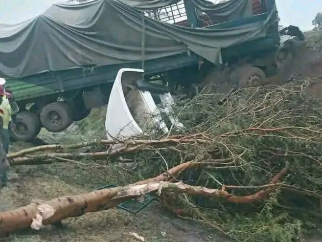 Eight Killed in Deadly Head-On Crash on Mai Mahiu–Narok Road